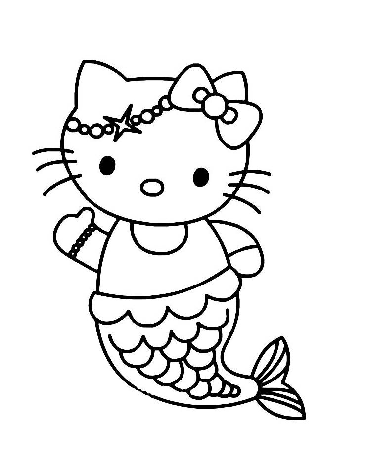 Make a splash with this magical Kitty Mermaid