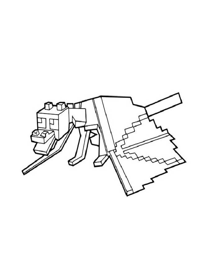 Minecraft Bat Flying