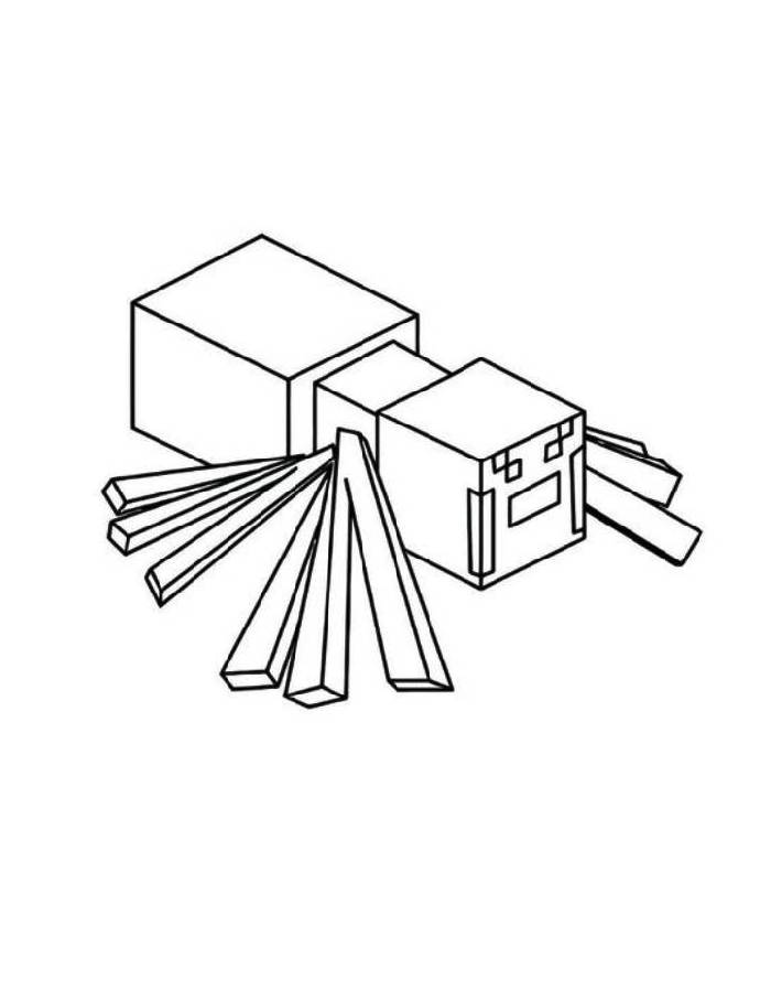 Minecraft Spider Crawling