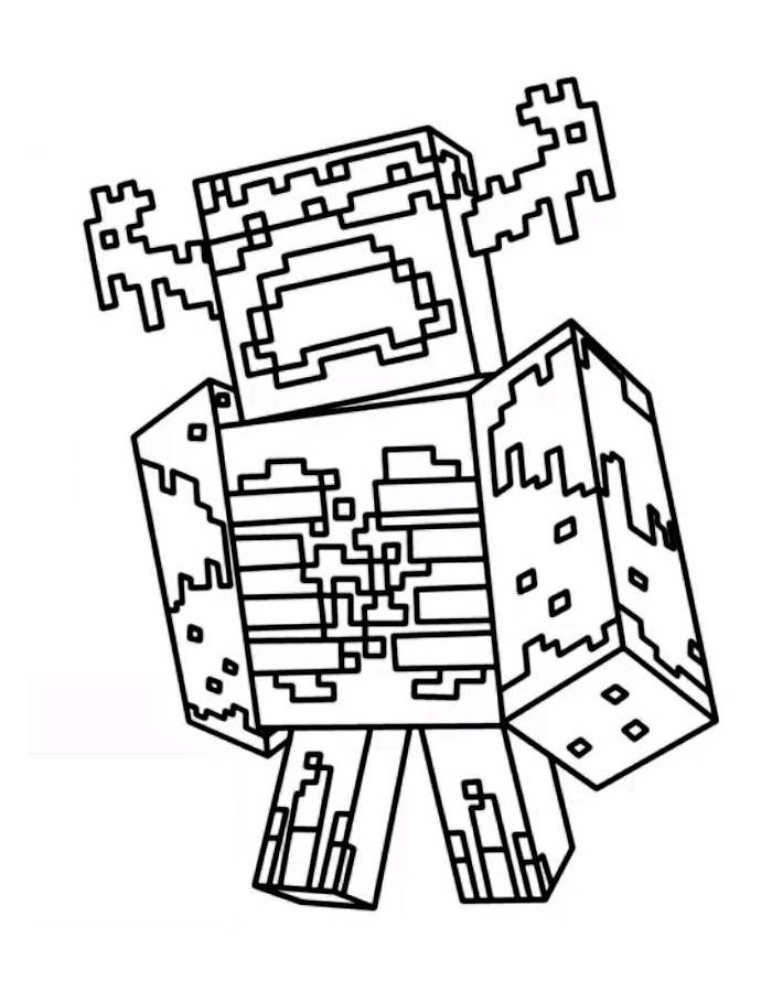 Minecraft Warden Mob